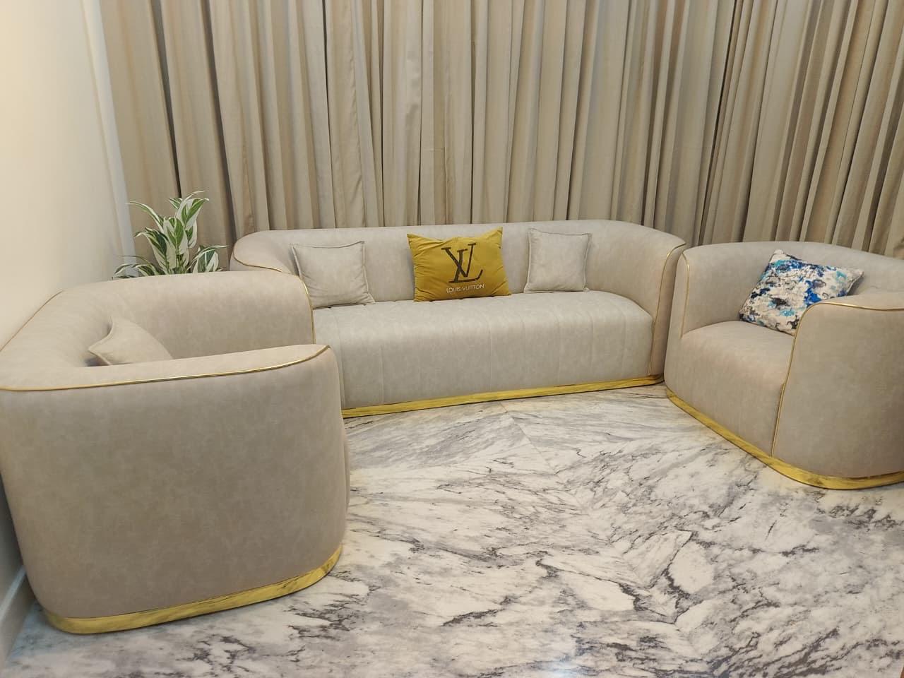 Classic Leather Sofa